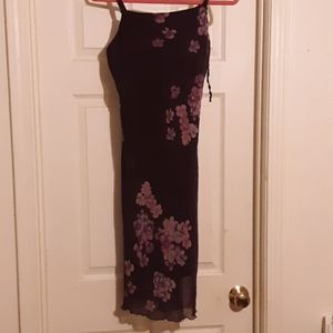 Purple flower dress